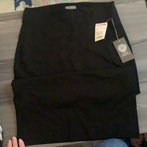 Extra long pencil skirt